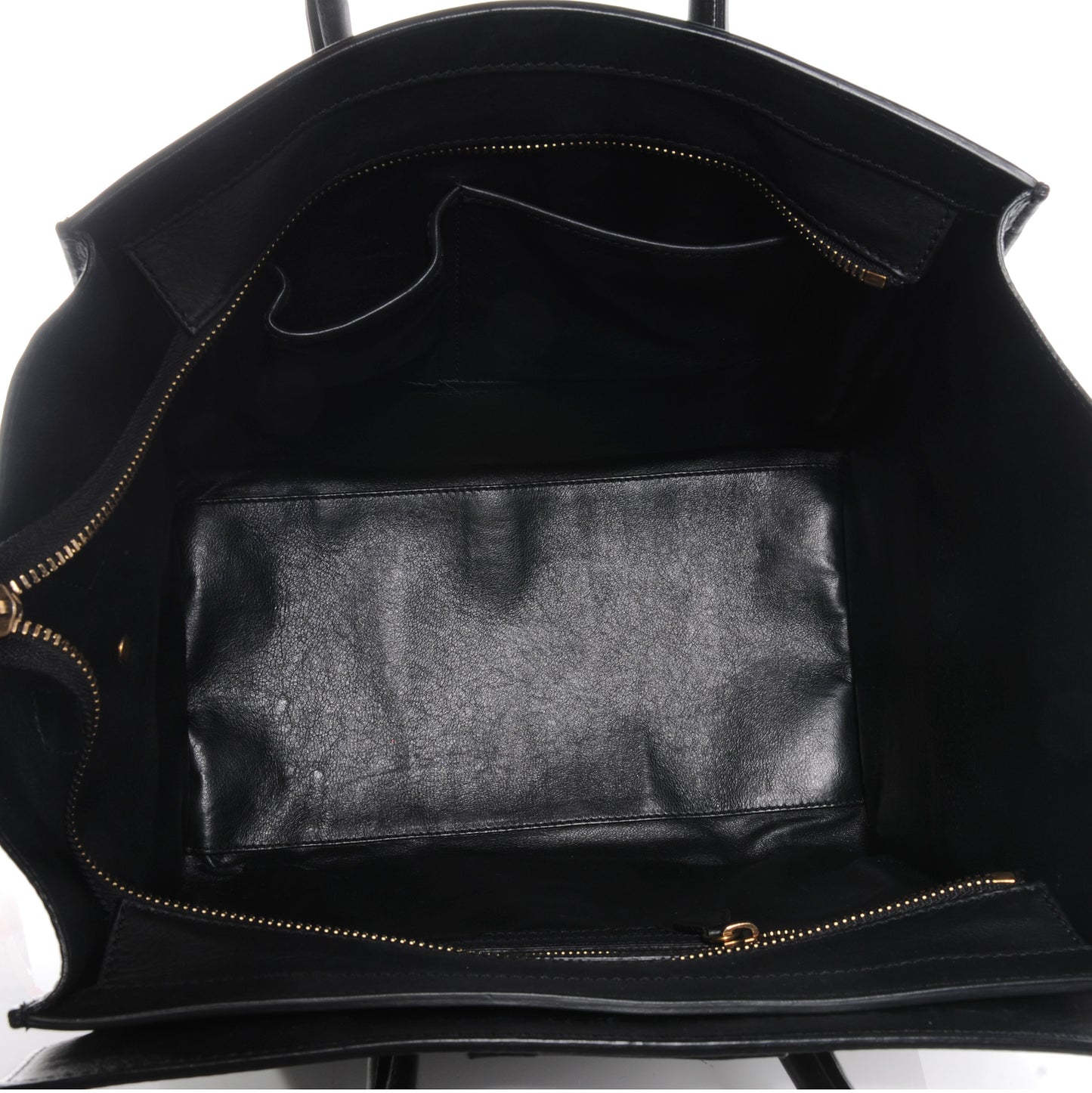 Smooth Calfskin Mini Luggage Black