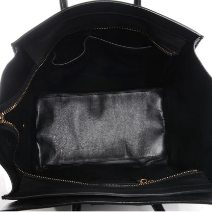 Celine Smooth Calfskin Mini Luggage Black 5 of 9