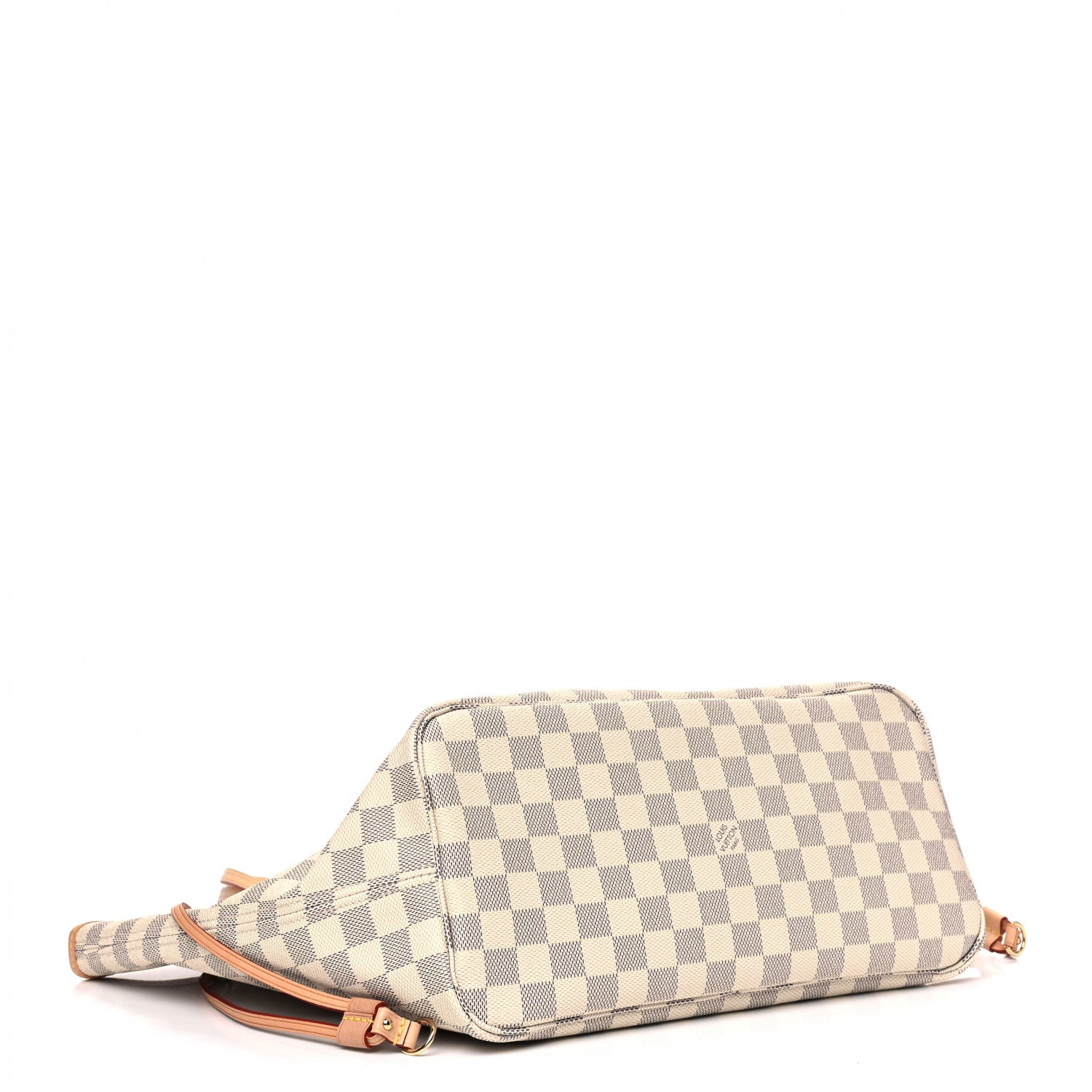 Louis Vuitton Damier Azur Neo Neverfull MM Rose Ballerine 5 of 9