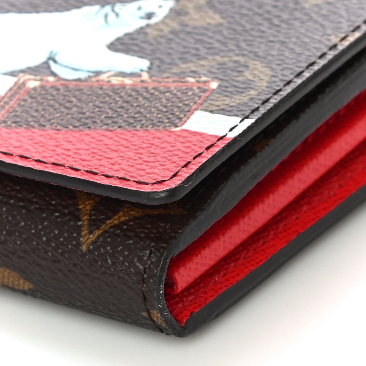 Louis Vuitton Monogram 2017 Christmas Animation Sarah Wallet 9 of 10