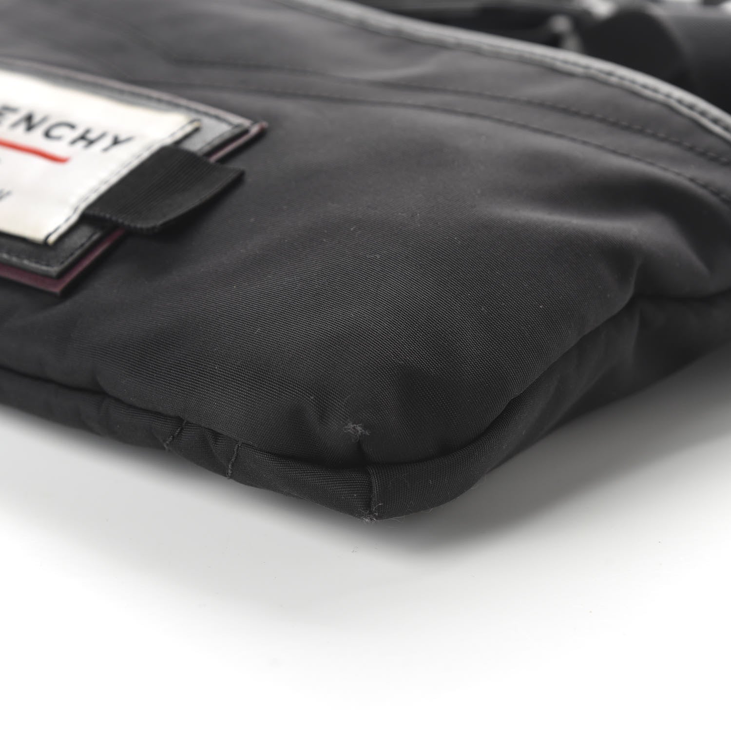 Givenchy Nylon Downtown Flat Messenger Black 7 of 9
