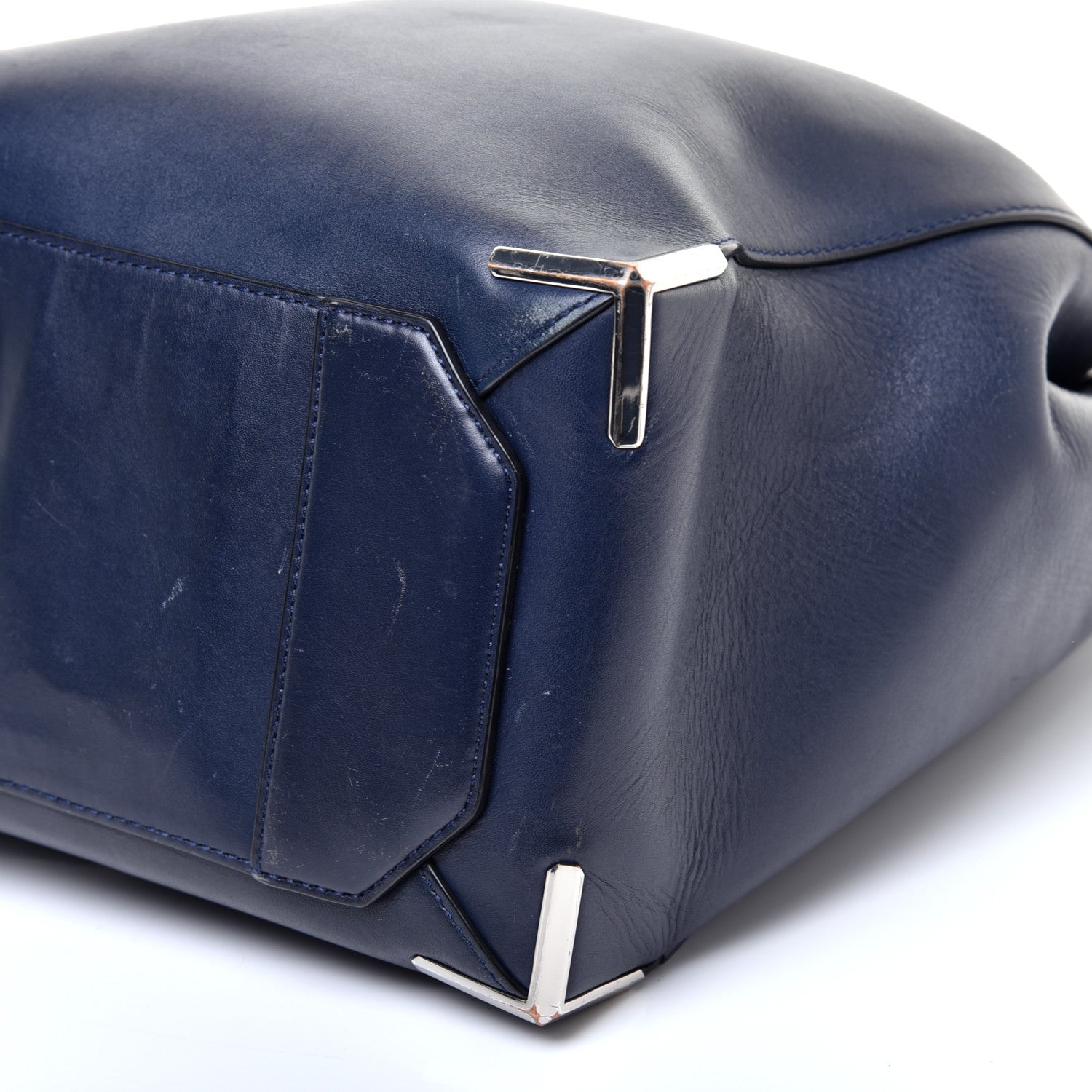 Alexander Wang Calfskin Prisma Skeletal Backpack Blue 6 of 9
