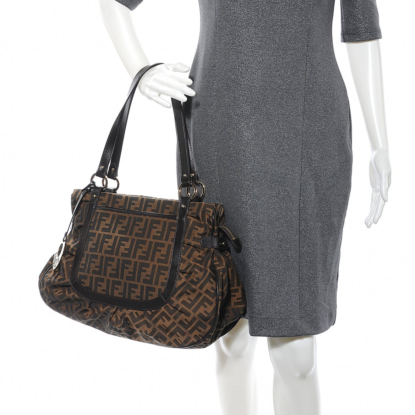 Zucca Large Chef Shopper Tote Tobacco