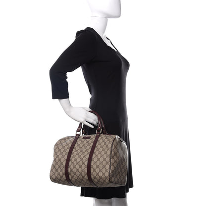 Gucci GG Plus Monogram Medium Joy Boston Bordeaux 2 of 10