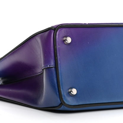 Christian Dior Box Calfskin Gradient Medium Diorissimo Blue Violet 10 of 18