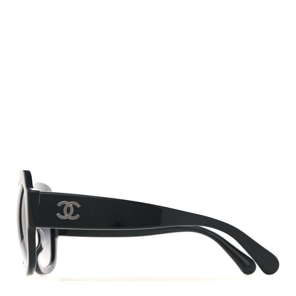 Chanel Acetate CC Sunglasses 5373 Black 3 of 8