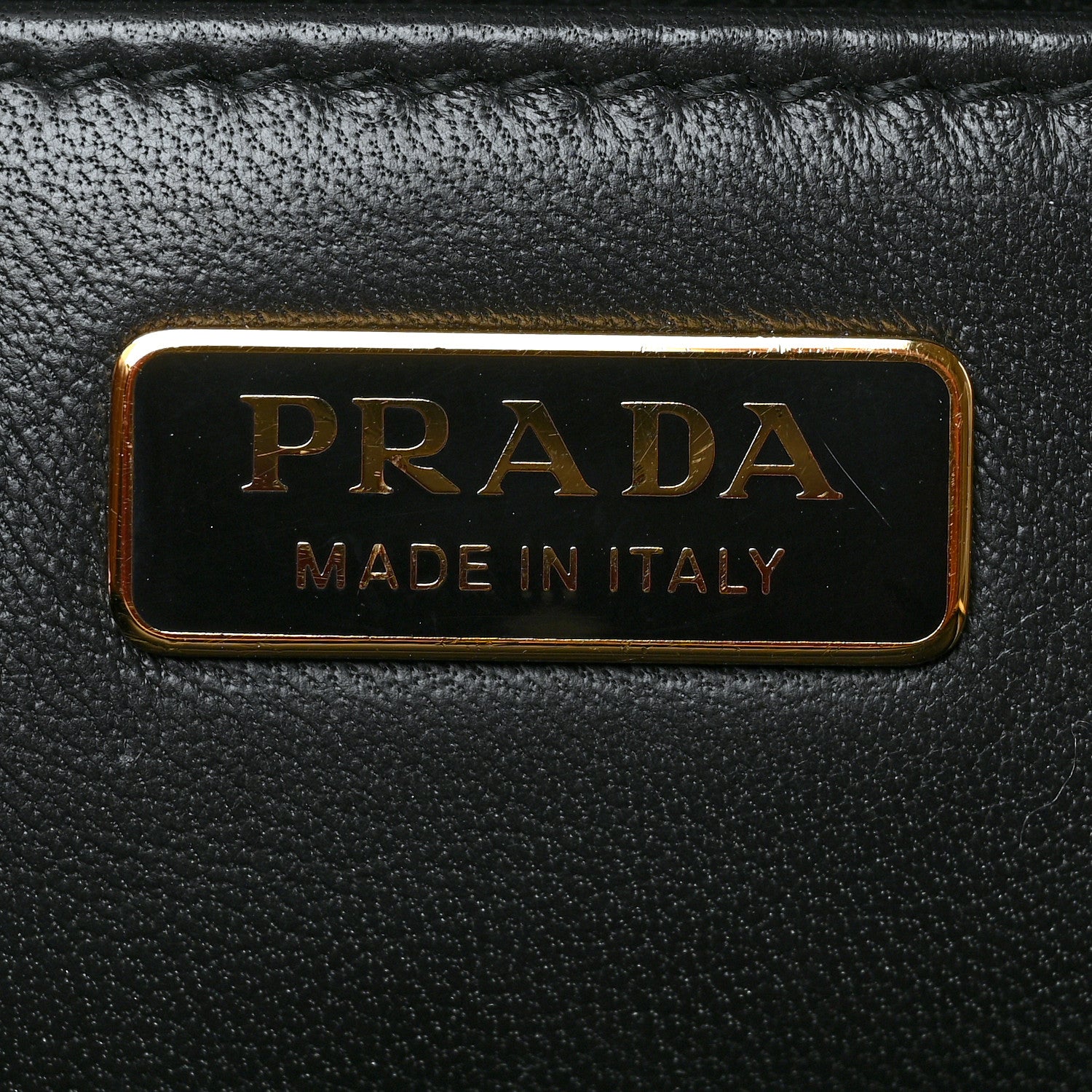 Prada Saffiano City Calfskin Light Frame Bag Black 5 of 8