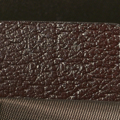 Gucci Monogram Natural Pigskin Large Diaper Bag Beige Ebony Cocoa Dark Chocolate 7 of 12