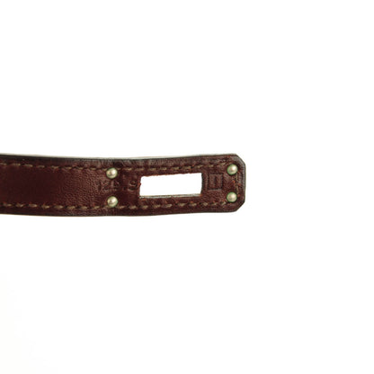 Hermes Evercalf Kelly Pochette Clutch Havane 2 of 16