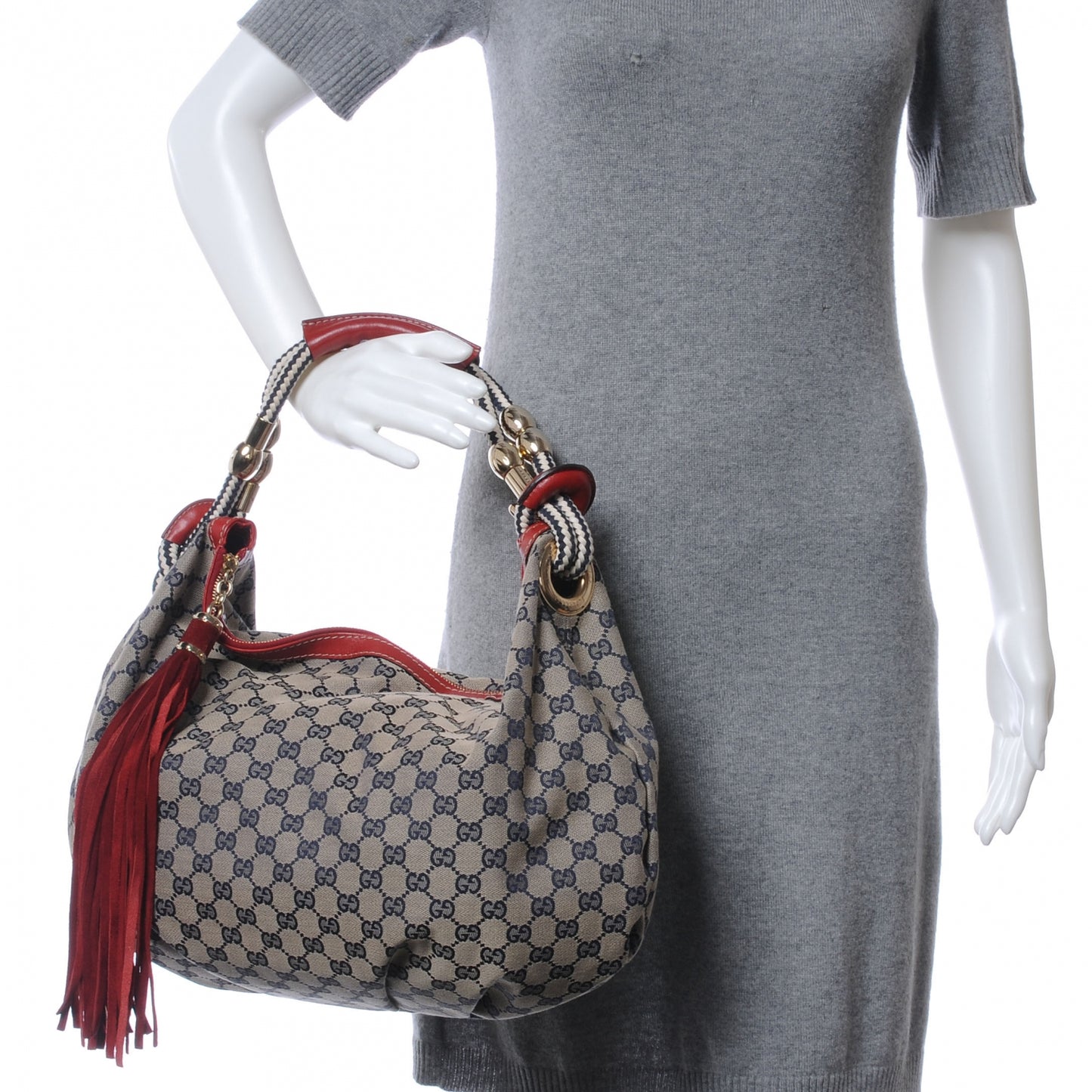 Monogram Acapulco Medium Hobo Navy