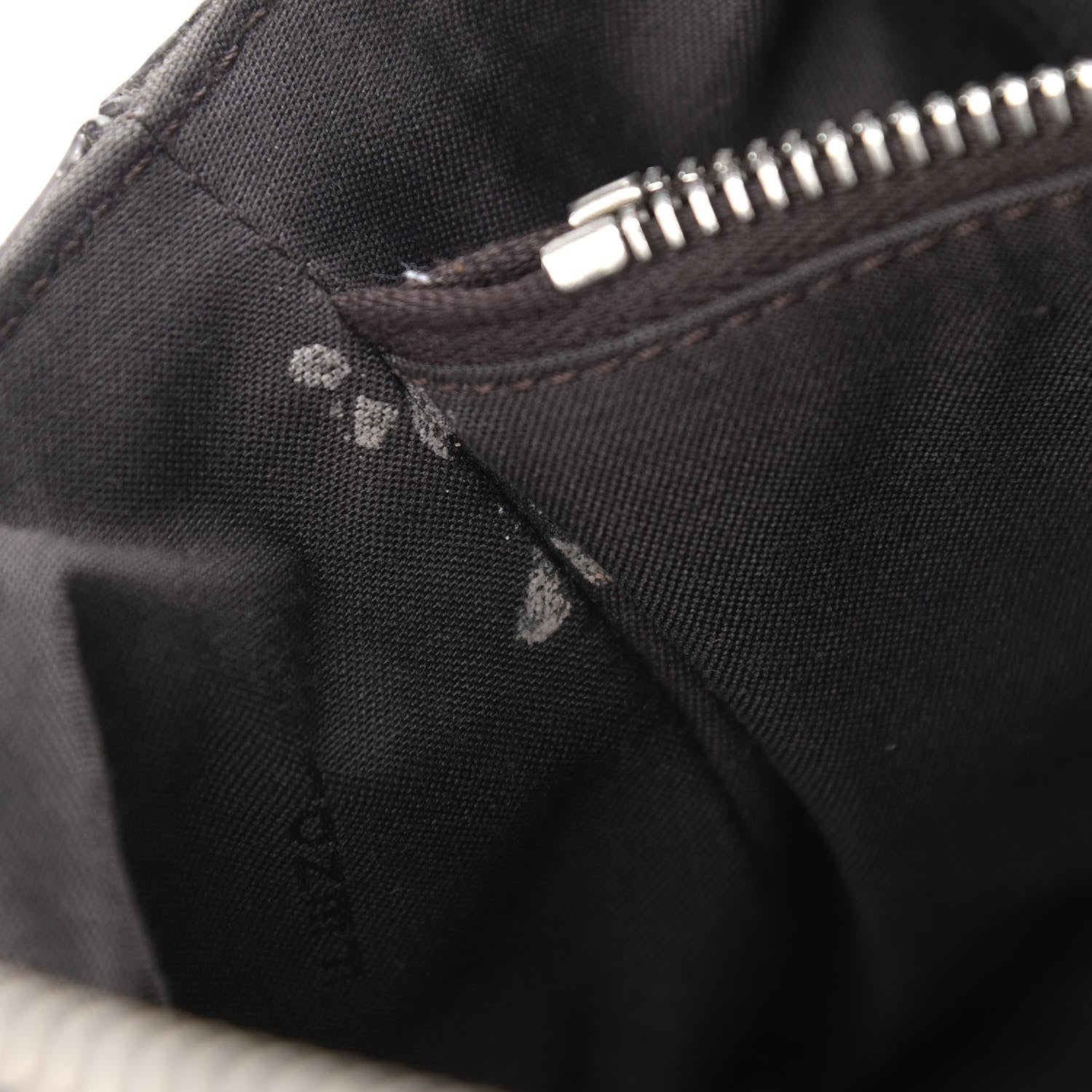 Fendi Vitello Dolce Bi-Color FF 1974 Embossed Medium By The Way Boston Bag Maya Black 10 of 10