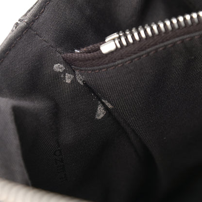 Fendi Vitello Dolce Bi-Color FF 1974 Embossed Medium By The Way Boston Bag Maya Black 10 of 10