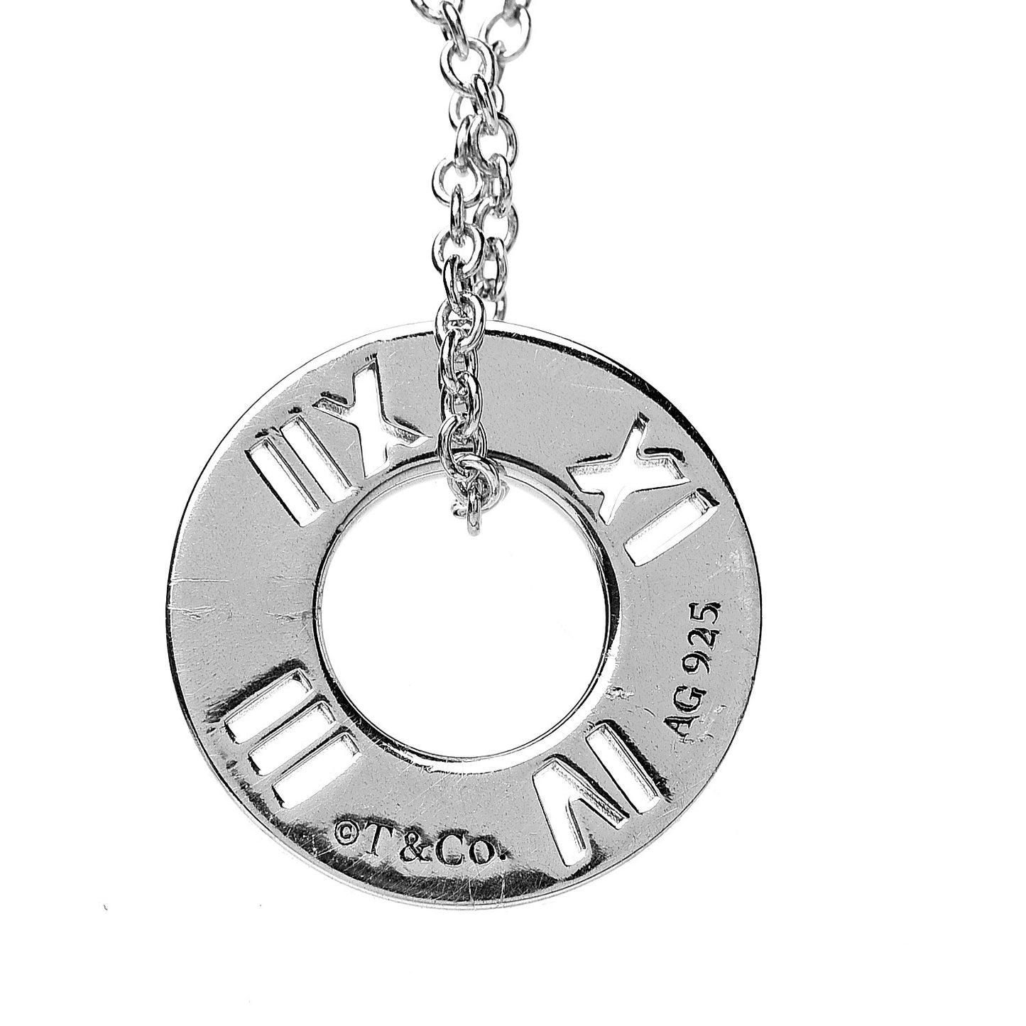 Sterling Silver Atlas Pendant Necklace