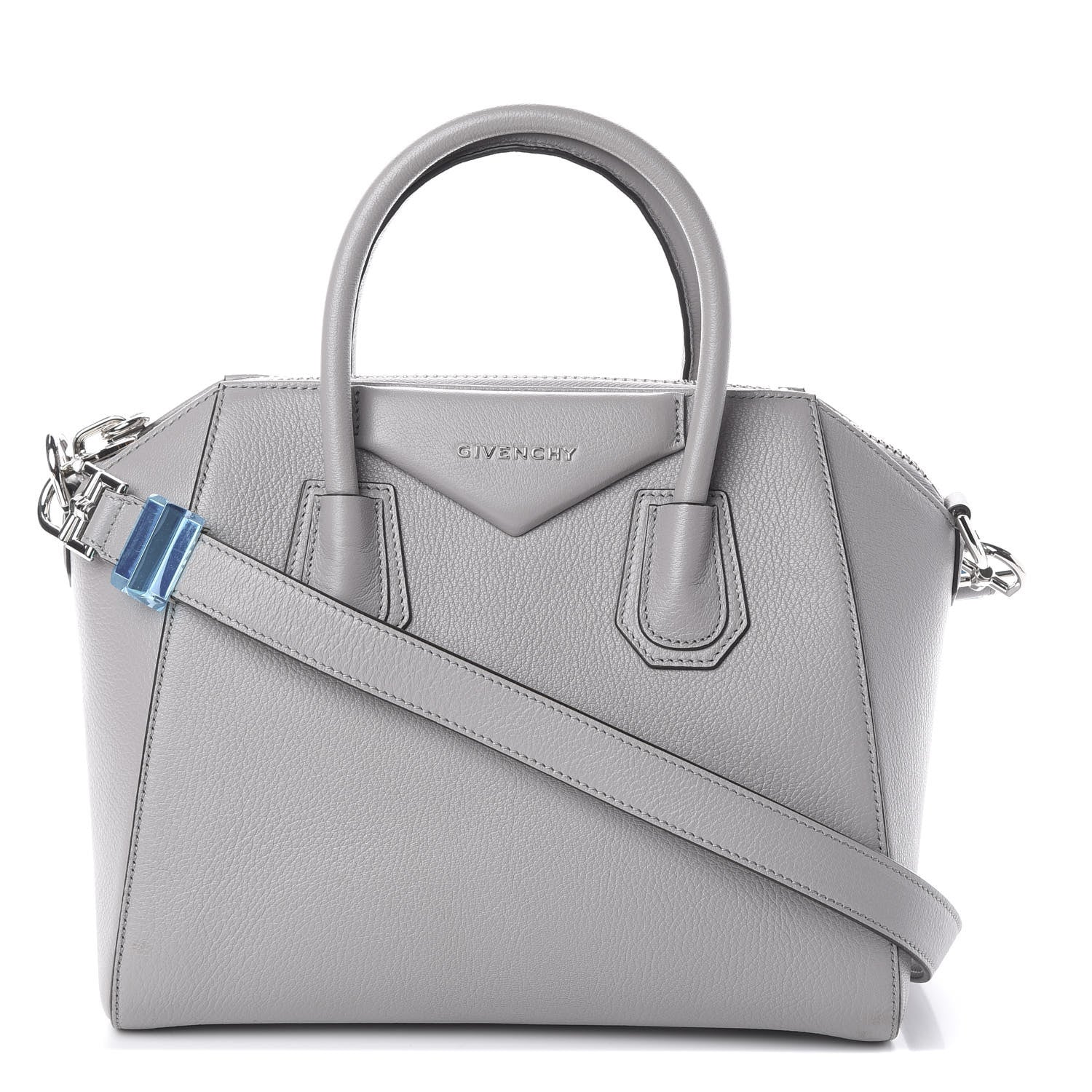 Givenchy Sugar Goatskin Small Antigona Pearl Grey 1 of 8