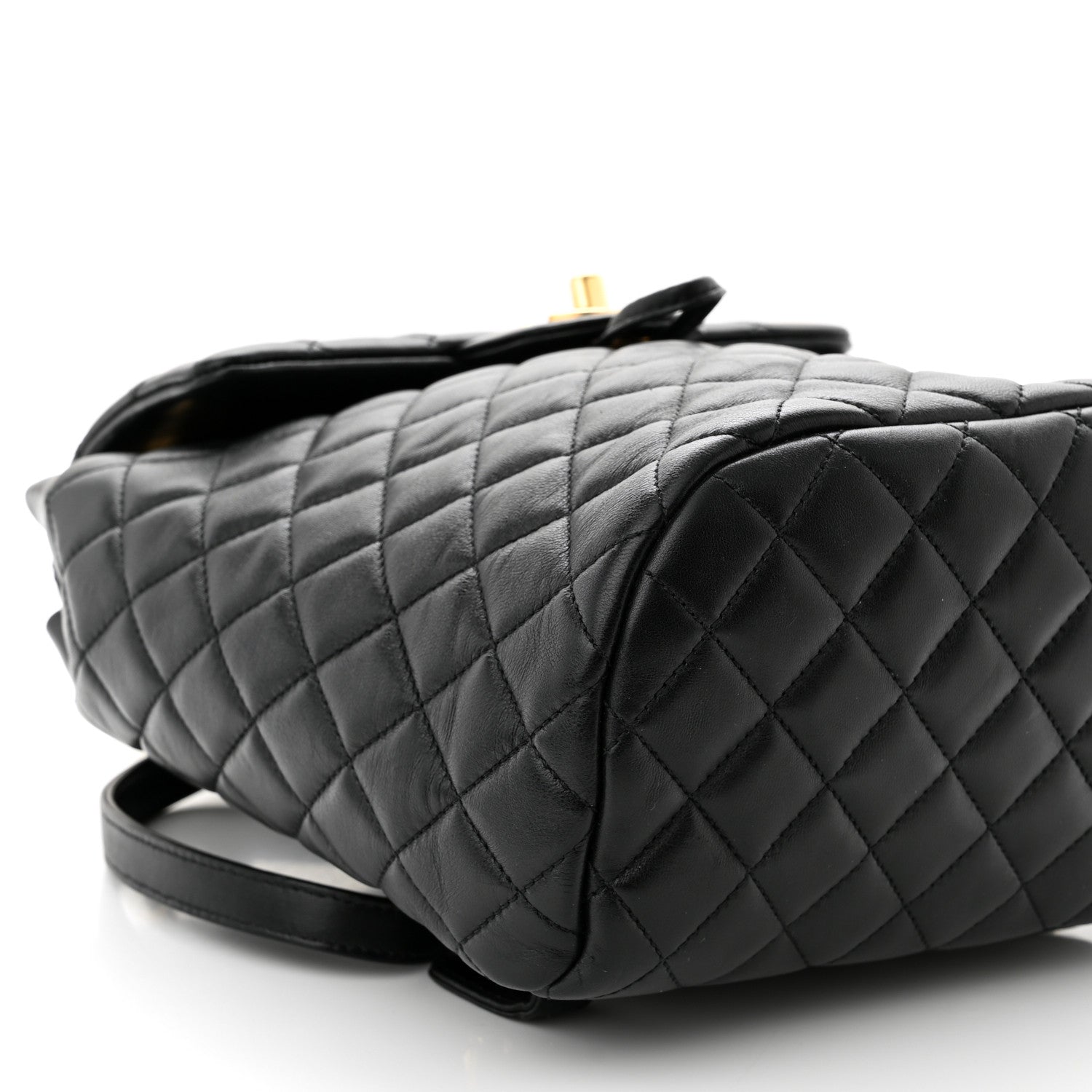 Chanel Lambskin Quilted Small Urban Spirit Backpack Black 7 of 8