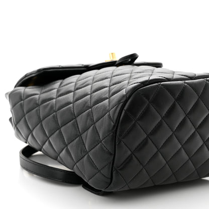 Chanel Lambskin Quilted Small Urban Spirit Backpack Black 7 of 8