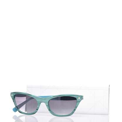 Christian Dior Les Marquises Hatuta Sunglasses Turquoise 7 of 8