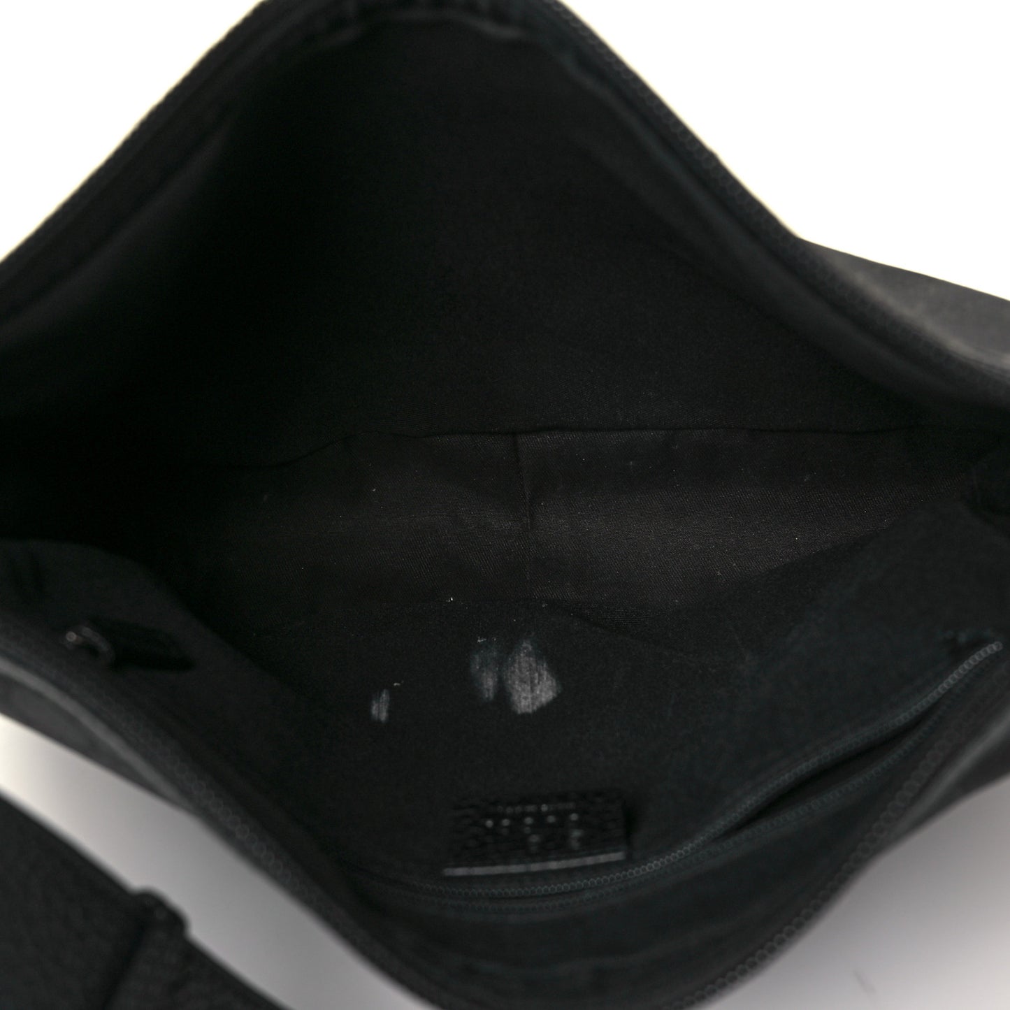 Nylon Monogram Shoulder Bag Black
