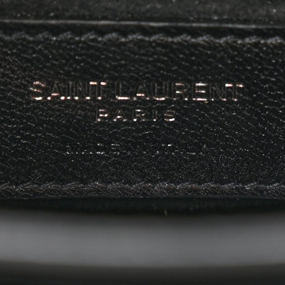 Saint Laurent Calfskin Large Monogram Monochrome Sunset Black 7 of 14