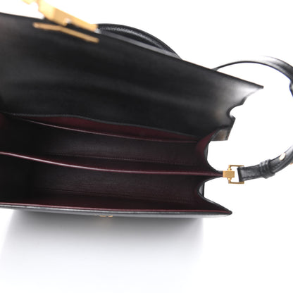 Saint Laurent Grain de Poudre Medium Classic Monogram Cassandra Top Handle Black Rouge Legion 5 of 12