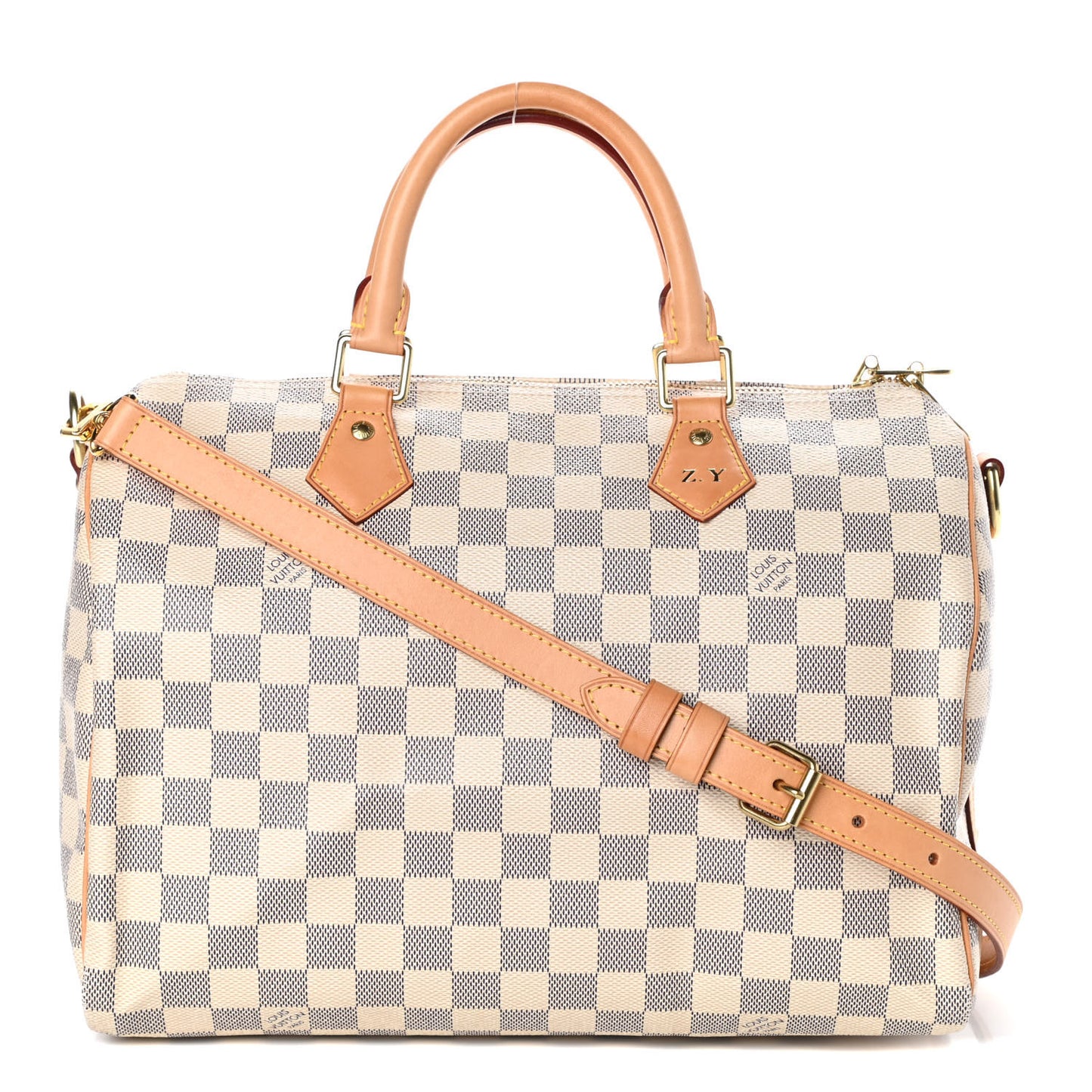Damier Azur Speedy Bandouliere 30