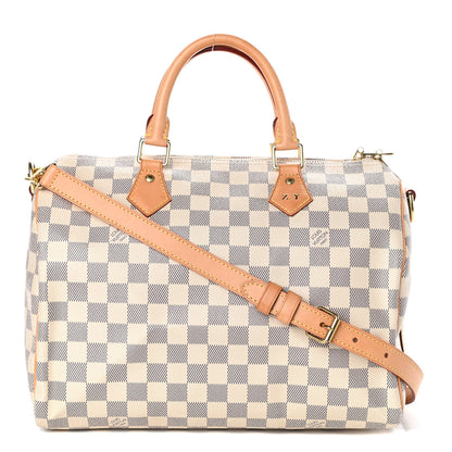 Louis Vuitton Damier Azur Speedy Bandouliere 30 1 of 10