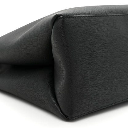 Louis Vuitton Grained Calfskin Lockme Shopper Black 10 of 10