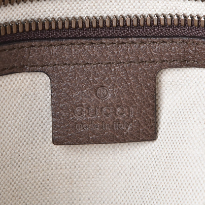 Gucci Soft GG Supreme Monogram Web Neo Vintage Duffle Bag Beige New Acero Crop 6 of 7