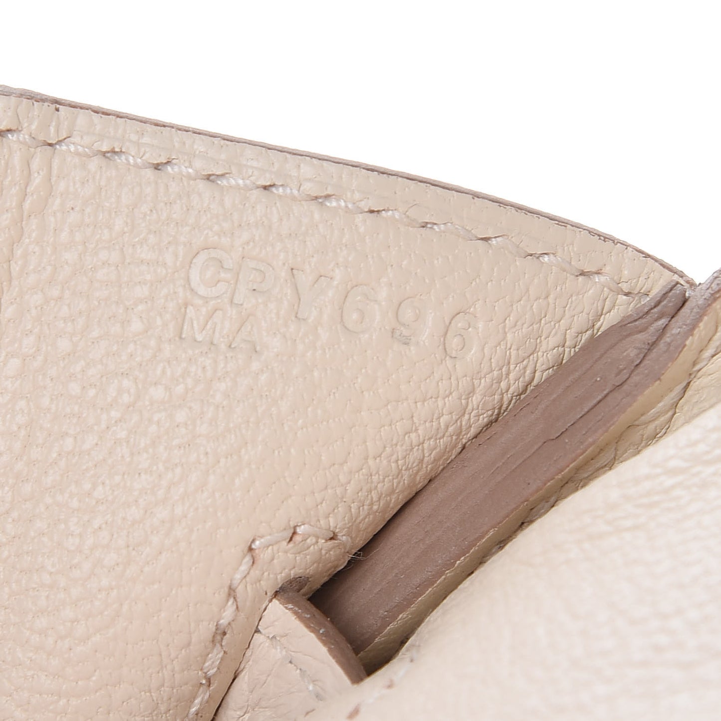 Taurillon Clemence Birkin 30 Craie