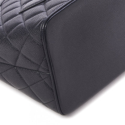 Chanel Caviar Quilted Medallion Tote Black 6 of 9