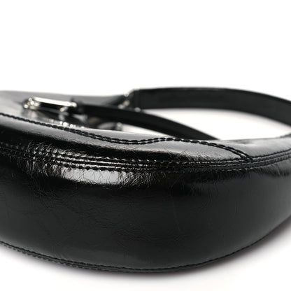 Marc Jacobs Crinkled Calfskin Crusier Crescent Bag Black 10 of 10