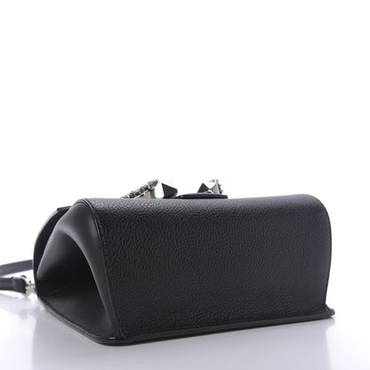 Jimmy Choo Calfskin Mini Madeline Top Handle Satchel Black 4 of 12