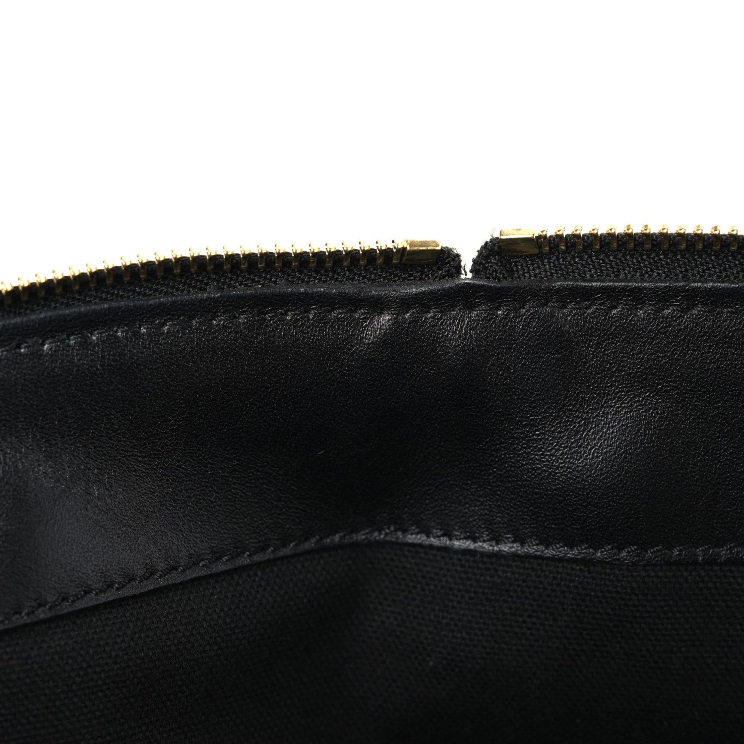Alexander McQueen Grainy Calfskin Studded Padlock Skull Clutch Black 12 of 13