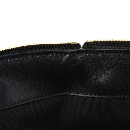 Alexander McQueen Grainy Calfskin Studded Padlock Skull Clutch Black 12 of 13