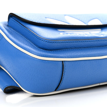 Gucci X ADIDAS Textured Dollar Calfskin Belt Bag Blue 9 of 10