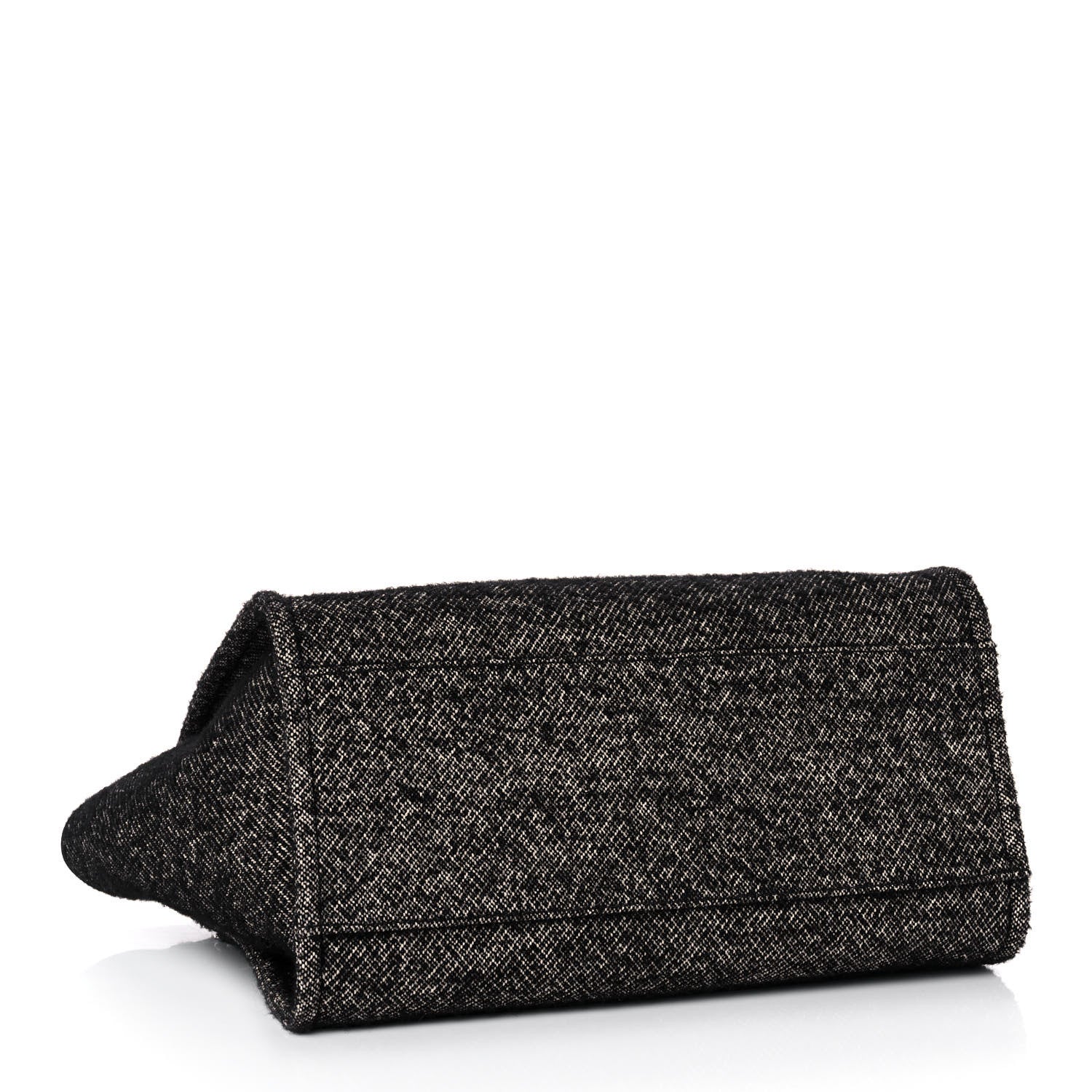 Chanel Mixed Fibers Calfskin Medium Deauville Tote Black 3 of 13