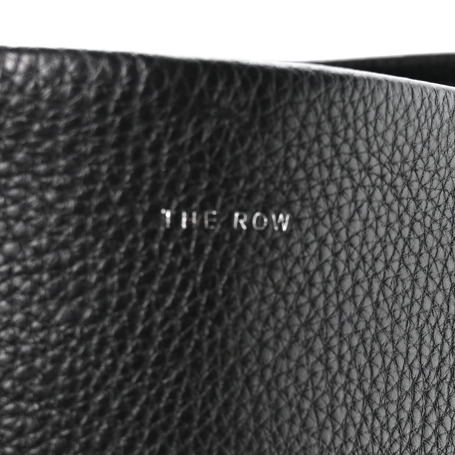 The Row Grained Calfskin Park Tote Three Black 7 of 10