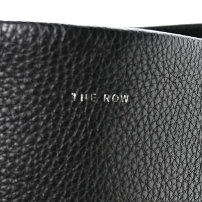 The Row Grained Calfskin Park Tote Three Black 7 of 10