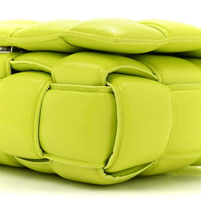 Bottega Veneta Nappa Maxi Intreccio Padded Cassette Crossbody Bag Kiwi 7 of 9