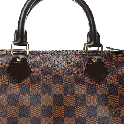 Louis Vuitton Damier Ebene Speedy 35 9 of 9