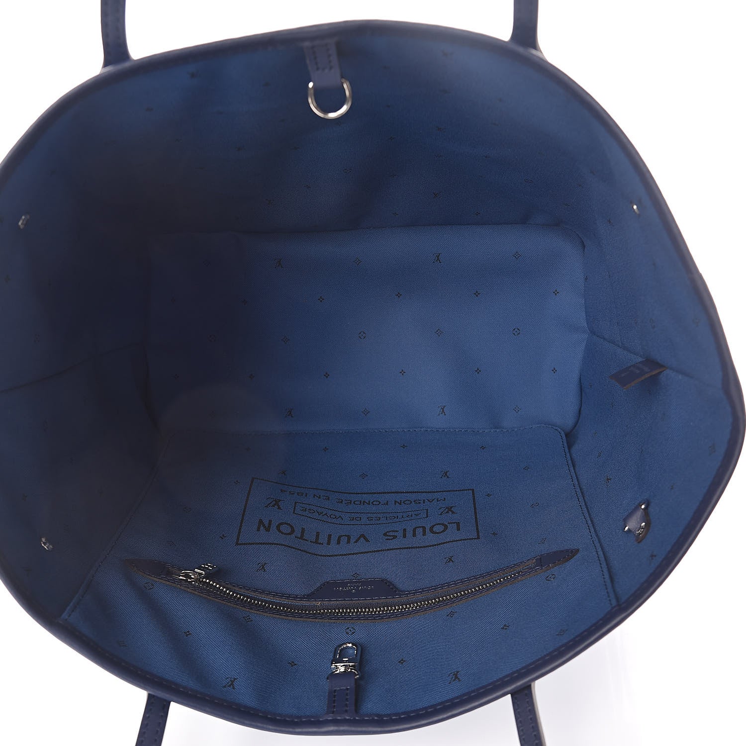 Louis Vuitton Monogram Escale Neverfull MM Blue 5 of 10