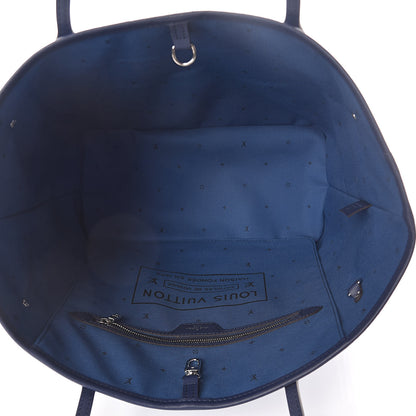 Louis Vuitton Monogram Escale Neverfull MM Blue 5 of 10
