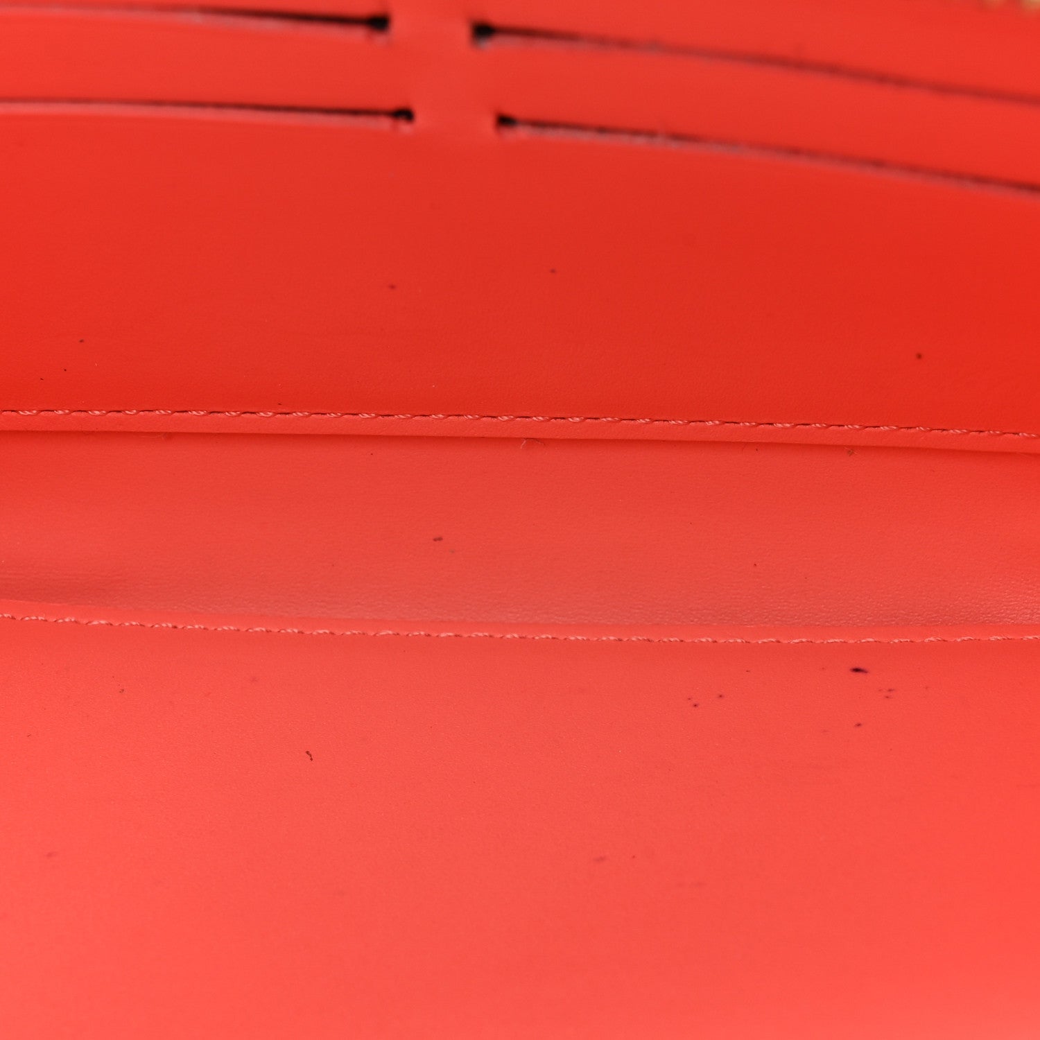 Louis Vuitton Patent Sweet Monogram Zippy Wallet Corail 9 of 13