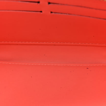 Louis Vuitton Patent Sweet Monogram Zippy Wallet Corail 9 of 13
