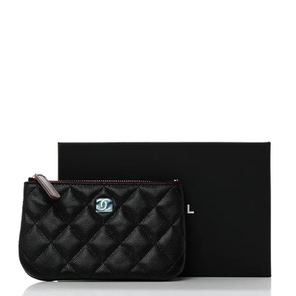 Chanel Caviar Quilted Small Pouch Black 8 of 8