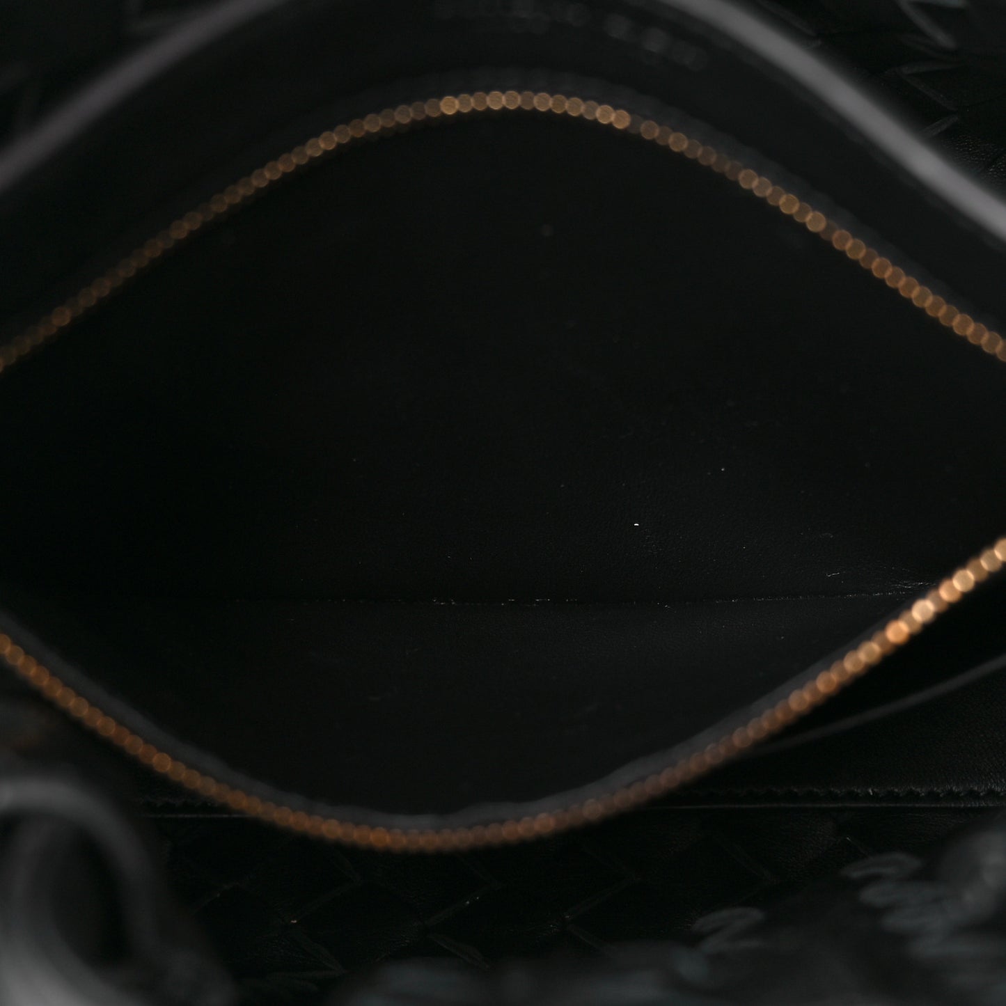 Nappa Intrecciato Small Andiamo Shoulder Bag Black