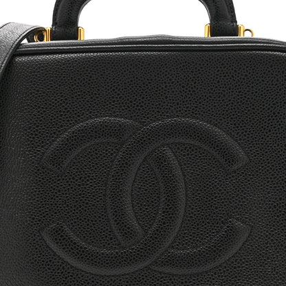 Chanel Caviar Timeless CC Vanity Case Black 10 of 12
