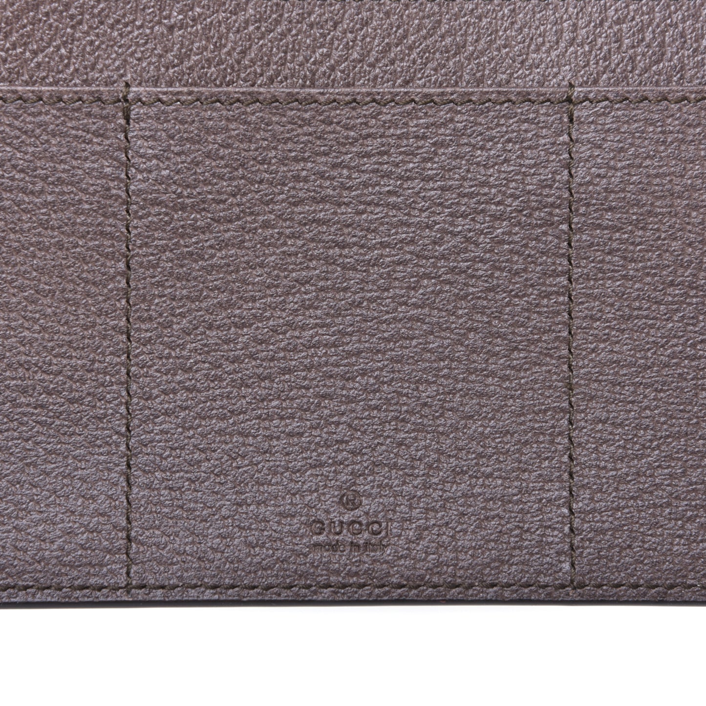 GG Supreme Monogram Web Ophidia Travel Wristlet Beige New Acero