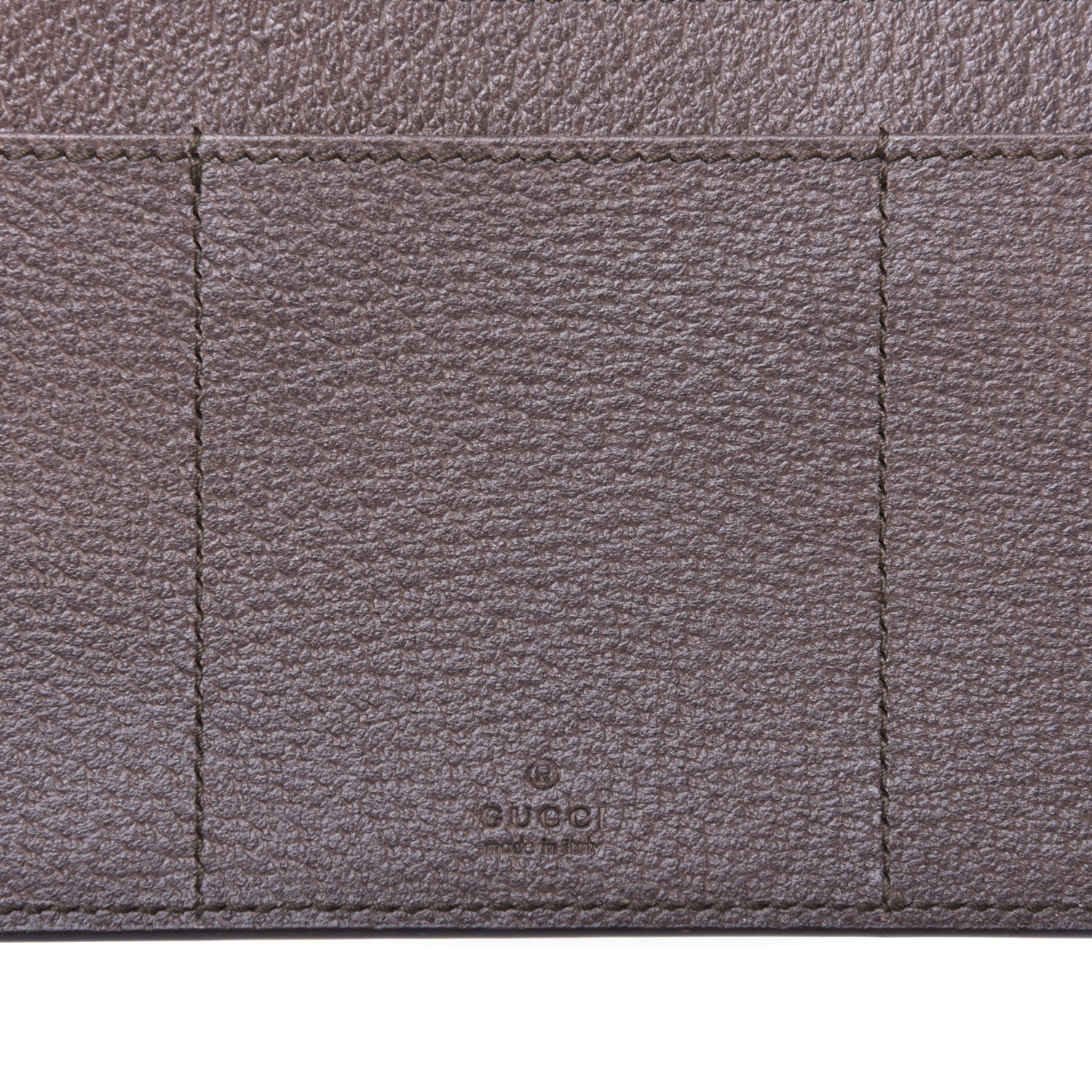 Gucci GG Supreme Monogram Web Ophidia Travel Wristlet Beige New Acero 8 of 10