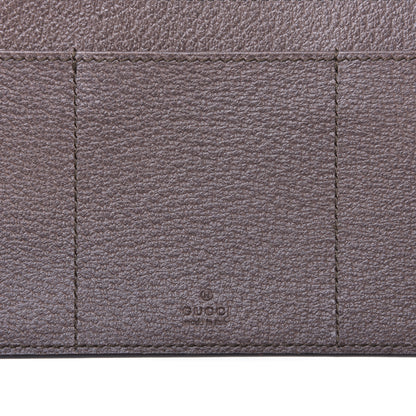 Gucci GG Supreme Monogram Web Ophidia Travel Wristlet Beige New Acero 8 of 10